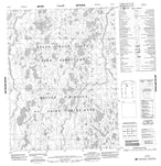 066M11 No Title Canadian topographic map, 1:50,000 scale from Nunavut Map Store