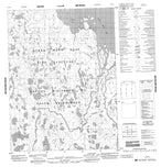 066M14 No Title Canadian topographic map, 1:50,000 scale from Nunavut Map Store