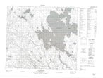 073O07 Agumik Lake Canadian topographic map, 1:50,000 scale from Saskatchewan Map Store
