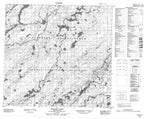 074J01 Rotariu Lake Canadian topographic map, 1:50,000 scale from Saskatchewan Map Store