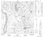 074M11 Hay Camp Canadian topographic map, 1:50,000 scale from Alberta Map Store