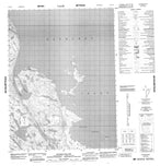 076N13 Galena Island Canadian topographic map, 1:50,000 scale from Nunavut Map Store