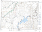 082H06 Raley Canadian topographic map, 1:50,000 scale from Alberta Map Store