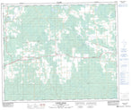 083G12 Carrot Creek Canadian topographic map, 1:50,000 scale from Alberta Map Store