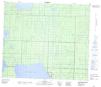 083P06 No Title Canadian topographic map, 1:50,000 scale from Alberta Map Store