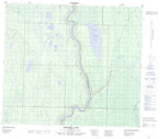 083P07 Amadou Lake Canadian topographic map, 1:50,000 scale from Alberta Map Store