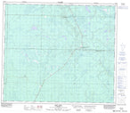 083P09 May Hill Canadian topographic map, 1:50,000 scale from Alberta Map Store