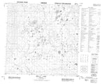 084M06 Wally Lake Canadian topographic map, 1:50,000 scale from Alberta Map Store