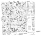 086G10 No Title Canadian topographic map, 1:50,000 scale from Northwest Territories Map Store