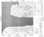 088G16 Ibbett Bay Canadian topographic map, 1:50,000 scale from Northwest Territories Map Store