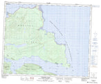 103G04 Cumshewa Inlet Canadian topographic map, 1:50,000 scale from British Columbia Map Store