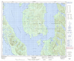 103H03 Gil Island Canadian topographic map, 1:50,000 scale from British Columbia Map Store