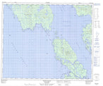 103H04 Trutch Island Canadian topographic map, 1:50,000 scale from British Columbia Map Store