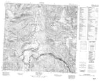 104G05 Scud River Canadian topographic map, 1:50,000 scale from British Columbia Map Store