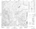 104P11 Dot Lake Canadian topographic map, 1:50,000 scale from British Columbia Map Store