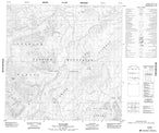 104P12 Blue Dome Canadian topographic map, 1:50,000 scale from British Columbia Map Store