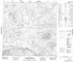 104P13 One Ace Mountain Canadian topographic map, 1:50,000 scale from British Columbia Map Store
