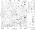 104P14 Old Faddy Lake Canadian topographic map, 1:50,000 scale from British Columbia Map Store