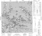 115C09 Mcarthur Peak Canadian topographic map, 1:50,000 scale from Yukon Map Store