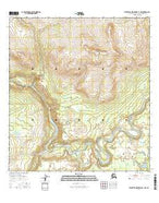 Talkeetna Mountains C-1 NW Alaska Current topographic map, 1:25000 scale, 7.5 X 7.5 Minute, Year 2016 from Alaska Map Store