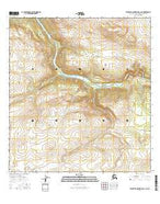 Talkeetna Mountains C-2 NE Alaska Current topographic map, 1:25000 scale, 7.5 X 7.5 Minute, Year 2016 from Alaska Map Store