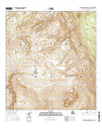 Talkeetna Mountains D-1 SW Alaska Current topographic map, 1:25000 scale, 7.5 X 7.5 Minute, Year 2016 from Alaska Map Store