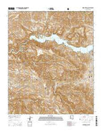 Horse Mesa Dam Arizona Current topographic map, 1:24000 scale, 7.5 X 7.5 Minute, Year 2014 from Arizona Map Store