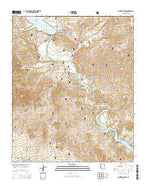 Horseshoe Dam Arizona Current topographic map, 1:24000 scale, 7.5 X 7.5 Minute, Year 2014 from Arizona Map Store