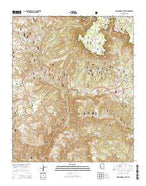 Promontory Butte Arizona Current topographic map, 1:24000 scale, 7.5 X 7.5 Minute, Year 2014 from Arizona Map Store