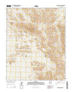 Senator Mountain Arizona Current topographic map, 1:24000 scale, 7.5 X 7.5 Minute, Year 2014 from Arizona Map Store