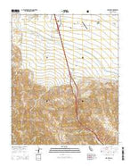 Grapevine California Current topographic map, 1:24000 scale, 7.5 X 7.5 Minute, Year 2015 from California Map Store