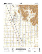 Lindsay California Current topographic map, 1:24000 scale, 7.5 X 7.5 Minute, Year 2015 from California Map Store