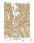 Danbury Connecticut Current topographic map, 1:24000 scale, 7.5 X 7.5 Minute, Year 2015 from Connecticut Map Store