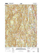 Danielson Connecticut Current topographic map, 1:24000 scale, 7.5 X 7.5 Minute, Year 2015 from Connecticut Map Store