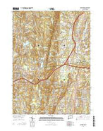 Southington Connecticut Current topographic map, 1:24000 scale, 7.5 X 7.5 Minute, Year 2015 from Connecticut Map Store