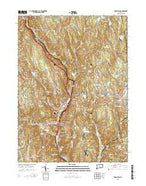 Thomaston Connecticut Current topographic map, 1:24000 scale, 7.5 X 7.5 Minute, Year 2015 from Connecticut Map Store
