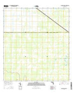 Big Mound North Florida Current topographic map, 1:24000 scale, 7.5 X 7.5 Minute, Year 2015 from Florida Map Store