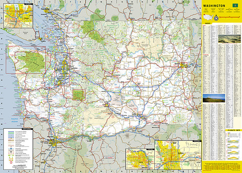 Buy map: Washington GuideMap by National Geographic Maps – YellowMaps ...