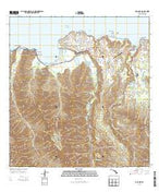 Hanalei Hawaii Current topographic map, 1:24000 scale, 7.5 X 7.5 Minute, Year 2013 from Hawaii Map Store
