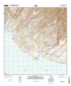 Hanapepe Hawaii Current topographic map, 1:24000 scale, 7.5 X 7.5 Minute, Year 2013 from Hawaii Map Store
