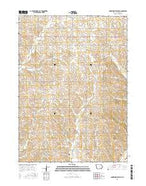 Correctionville NW Iowa Current topographic map, 1:24000 scale, 7.5 X 7.5 Minute, Year 2015 from Iowa Map Store