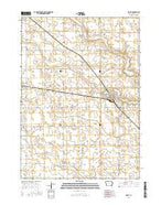 Rolfe Iowa Current topographic map, 1:24000 scale, 7.5 X 7.5 Minute, Year 2015 from Iowa Map Store