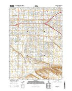 Cloverdale Idaho Current topographic map, 1:24000 scale, 7.5 X 7.5 Minute, Year 2013 from Idaho Map Store