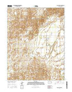 Big Salt Marsh Kansas Current topographic map, 1:24000 scale, 7.5 X 7.5 Minute, Year 2015 from Kansas Map Store
