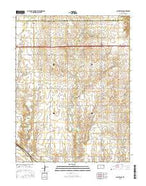 Black Wolf Kansas Current topographic map, 1:24000 scale, 7.5 X 7.5 Minute, Year 2015 from Kansas Map Store