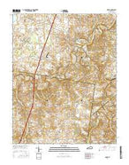 Drake Kentucky Current topographic map, 1:24000 scale, 7.5 X 7.5 Minute, Year 2016 from Kentucky Map Store