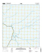 Plumb Bayou Louisiana Current topographic map, 1:24000 scale, 7.5 X 7.5 Minute, Year 2015 from Louisiana Map Store