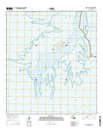 Point au Fer NE Louisiana Current topographic map, 1:24000 scale, 7.5 X 7.5 Minute, Year 2015 from Louisiana Map Store