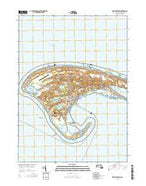 Provincetown Massachusetts Current topographic map, 1:24000 scale, 7.5 X 7.5 Minute, Year 2015 from Massachusetts Map Store