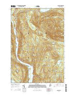 Caratunk Maine Current topographic map, 1:24000 scale, 7.5 X 7.5 Minute, Year 2014 from Maine Map Store